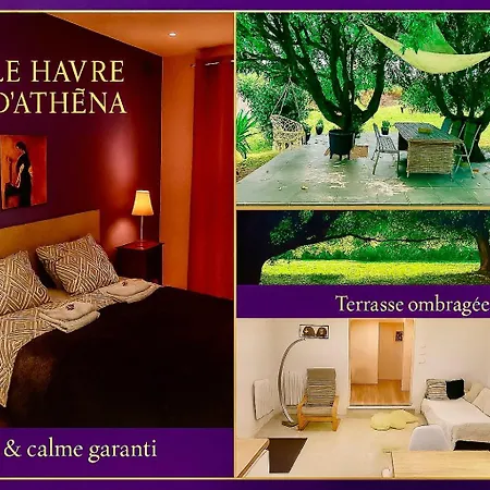 Le Havre D'athena - Grand Appart, Jardin Prive, Abri Velos & Acces Rapide A61 Apartman