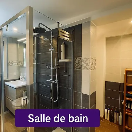 Le Havre D'athena - Grand Appart, Jardin Prive, Abri Velos & Acces Rapide A61 Lejlighed
