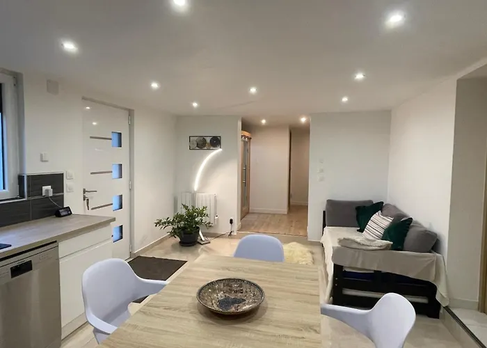Le Havre D'athena - Grand Appart, Jardin Prive, Abri Velos & Acces Rapide A61 *
