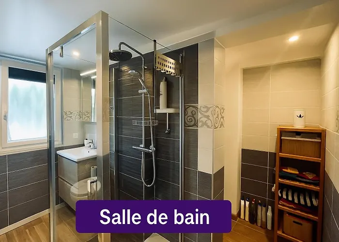 Le Havre D'athena - Grand Appart, Jardin Prive, Abri Velos & Acces Rapide A61 شقة