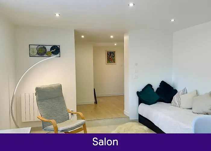 شقة Le Havre D'athena - Grand Appart, Jardin Prive, Abri Velos & Acces Rapide A61 كاستيلنوداري