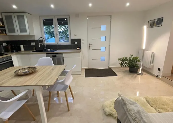 شقة Le Havre D'athena - Grand Appart, Jardin Prive, Abri Velos & Acces Rapide A61 كاستيلنوداري